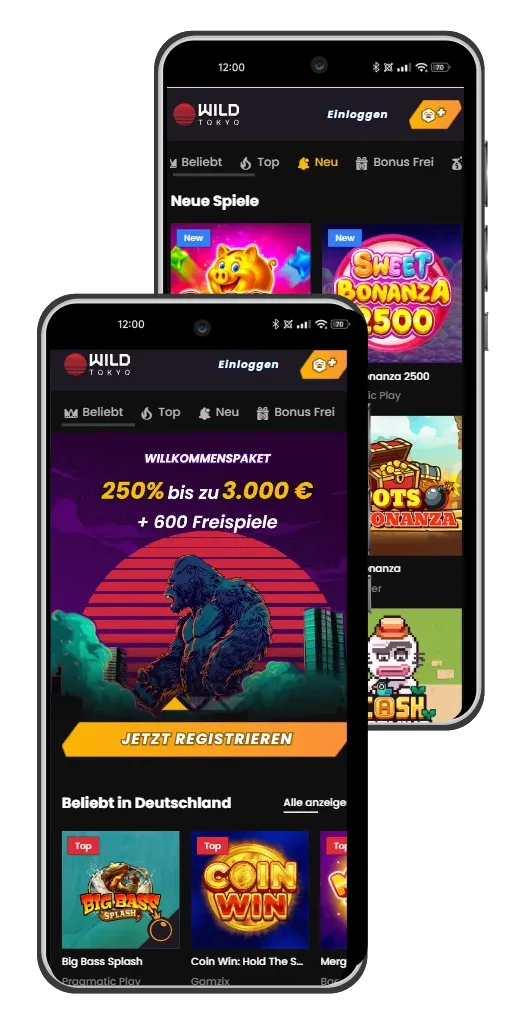 wild tokyo casino version mobile